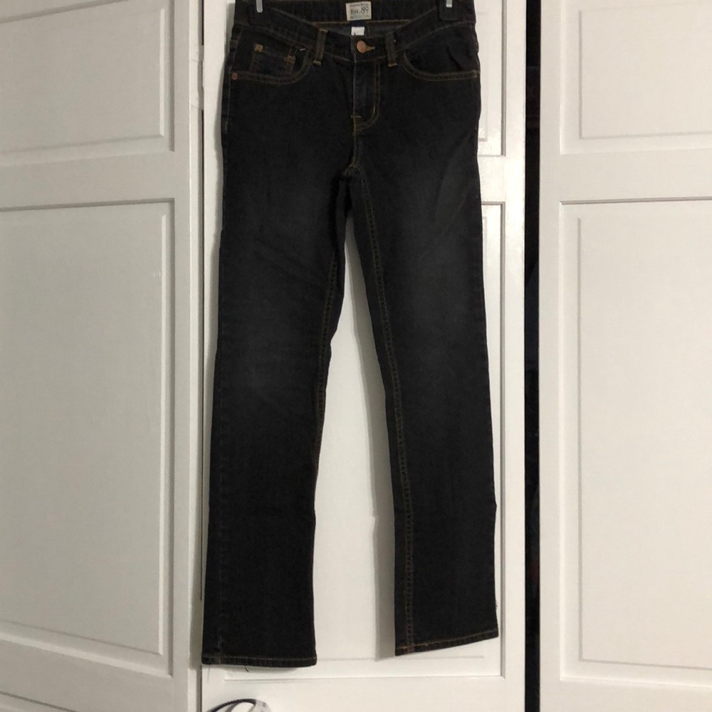 kids black skinny jeans